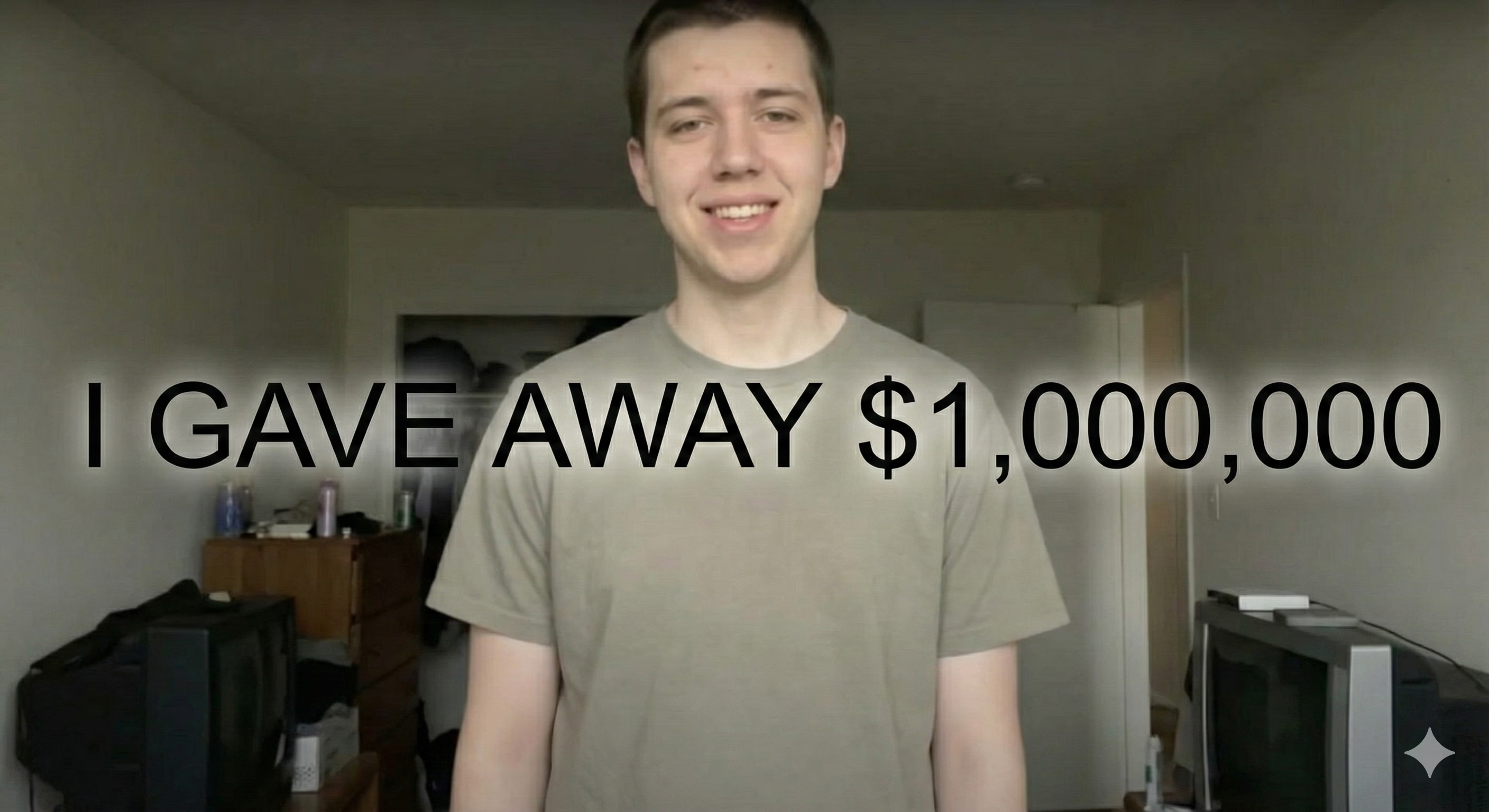 Raw video source frame before thumbnail design