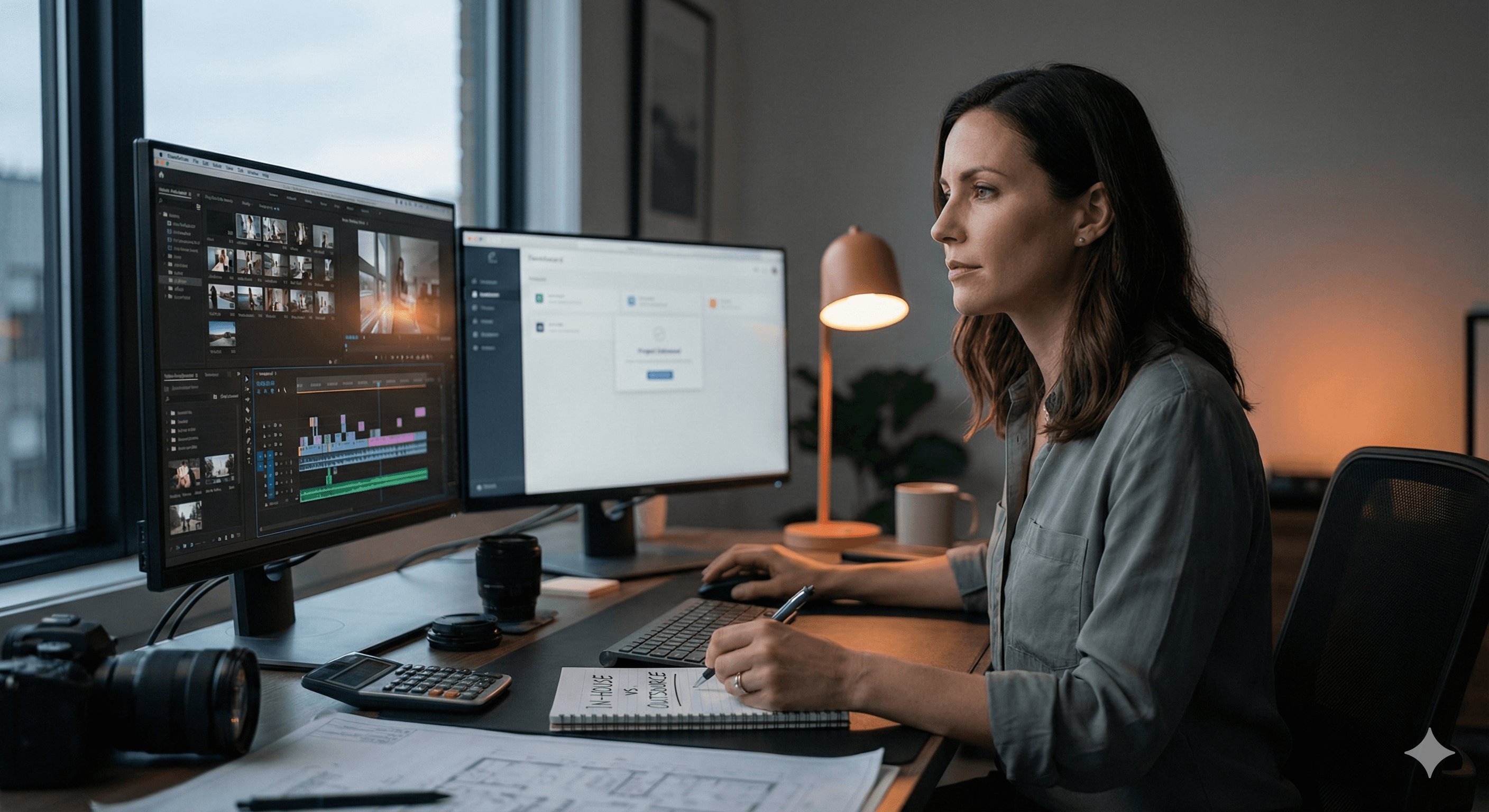 In-House vs. Outsourcing Real Estate Video Editing: The ROI Calculator (2026)
